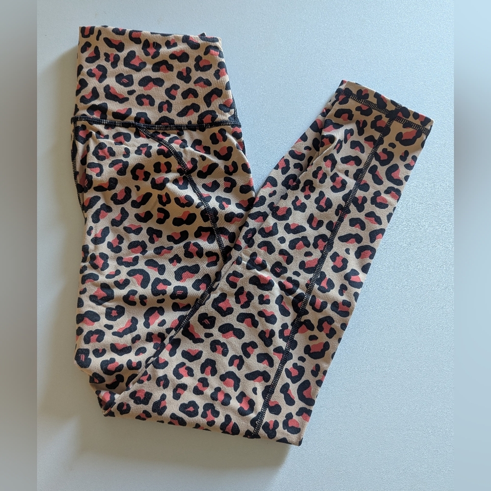 PowerHold Fabletics Leopard Print Leggings